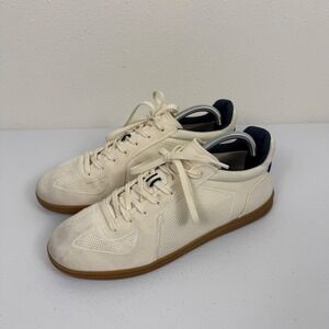 ROTHY'S Men's The Athletic Sneaker Cream Knit Gum Sole Lace‎ Up Shoes 11